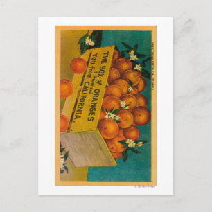 Groeten uit Californië, Box OrangeState Briefkaart