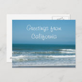 Groeten uit Californië Briefkaart (Voorkant / Achterkant)
