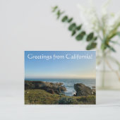 Groeten uit Californië! Briefkaart (Staand voorkant)