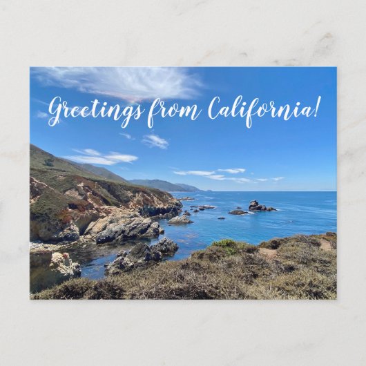 Groeten uit Californië! Briefkaart (Voorkant)