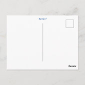 Groeten uit Californië! Briefkaart (Achterkant)