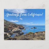 Groeten uit Californië! Briefkaart (Voorkant)