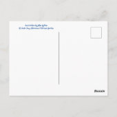 Groeten uit Californië! Briefkaart (Achterkant)