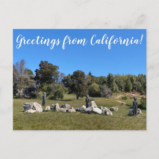 Groeten uit Californië! Briefkaart (Voorkant)