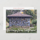 Groeten uit Californië! Briefkaart (Voorkant / Achterkant)