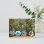 Groeten uit Californië! Briefkaart (Staand voorkant)