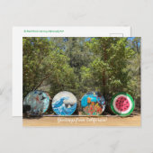 Groeten uit Californië! Briefkaart (Voorkant / Achterkant)