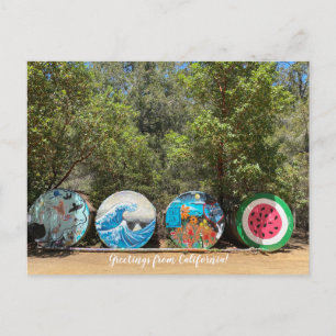 Groeten uit Californië! Briefkaart