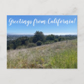 Groeten uit Californië! Briefkaart (Voorkant)