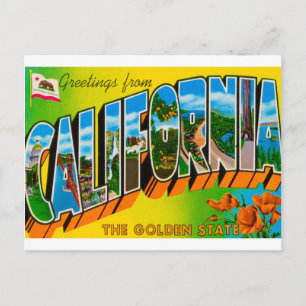 Groeten uit Californië Briefkaart