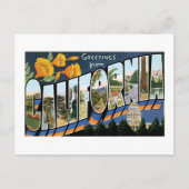 Groeten uit Californië! Briefkaart (Voorkant)