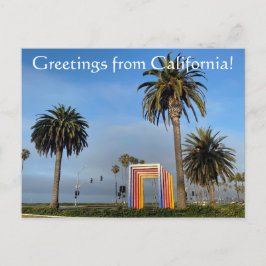 Groeten uit Californië: Chromatische Poort Briefkaart