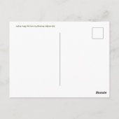 Groeten uit Californië: Redwood Forest Bathe Briefkaart (Achterkant)