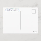 Groeten uit Californië: Santa Barbara Briefkaart (Achterkant)