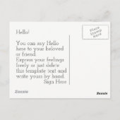 Groeten uit Canada Briefkaart (Achterkant)