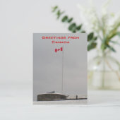 Groeten uit Canada Briefkaart (Staand voorkant)