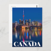 Groeten uit Canada Briefkaart (Voorkant / Achterkant)