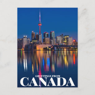 Groeten uit Canada Briefkaart