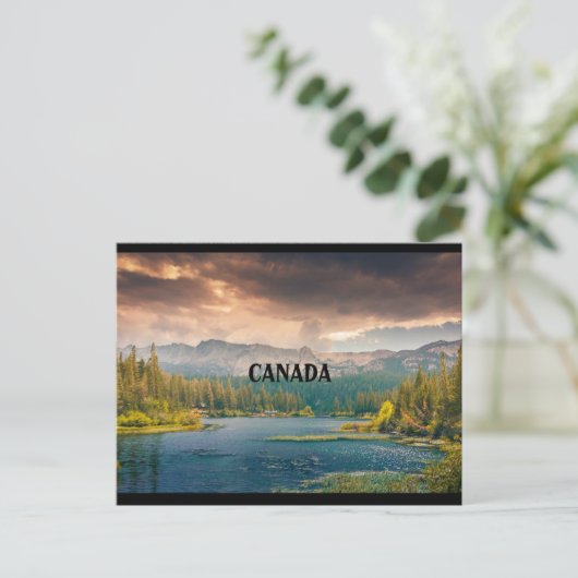 Groeten uit Canada Briefkaart (Staand voorkant)