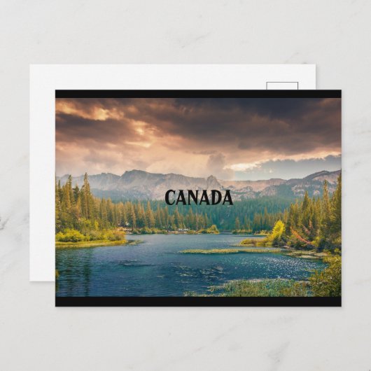Groeten uit Canada Briefkaart (Voorkant / Achterkant)
