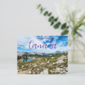 Groeten uit Canada Giribaldi Park Ansichtkaart Briefkaart (Staand voorkant)