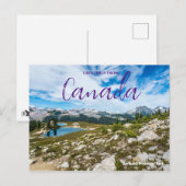 Groeten uit Canada Giribaldi Park Ansichtkaart Briefkaart (Voorkant / Achterkant)