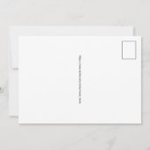 Groeten uit Cape Cod 5x7 kaartbriefkaart Bedankkaart (Achterkant)