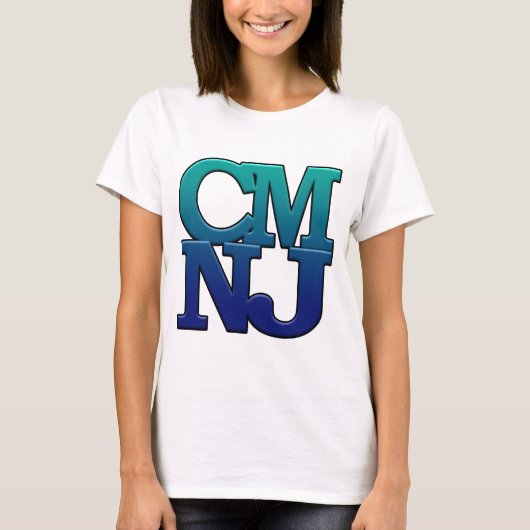 Groeten uit Cape May, New Jersey T-shirt (Voorkant)