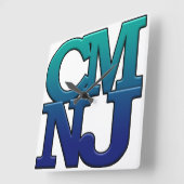 Groeten uit Cape May, New Jersey Vierkante Klok (Hoek)