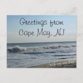 Groeten uit Cape May, NJ Briefkaart