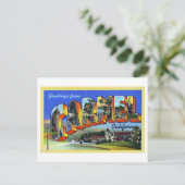 groeten uit Carmel, Californië Briefkaart (Staand voorkant)