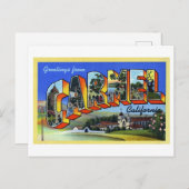 groeten uit Carmel, Californië Briefkaart (Voorkant / Achterkant)