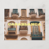 Groeten uit CASABLANCA Briefkaart (Voorkant)