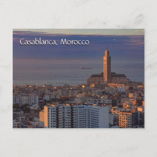 Groeten uit Casablanca Marokko Briefkaart