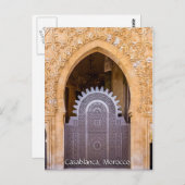 Groeten uit Casablanca Marokko Briefkaart (Voorkant / Achterkant)
