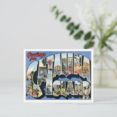 Groeten uit Catalina Island California Briefkaart (Staand voorkant)