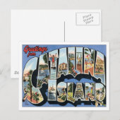 Groeten uit Catalina Island California Briefkaart (Voorkant / Achterkant)