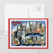 Groeten uit Catalina Island California Briefkaart (Voorkant / Achterkant)