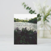 Groeten uit Central Park in New York City Briefkaart (Staand voorkant)