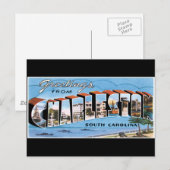 Groeten uit Charleston Briefkaart (Voorkant / Achterkant)