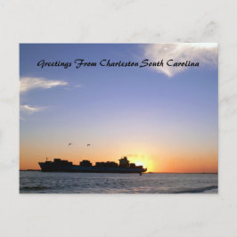 Groeten uit Charleston South Carolina Briefkaart