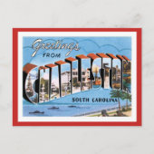 Groeten uit Charleston South Carolina US City Briefkaart (Voorkant)