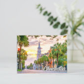 Groeten uit Charleston, South Carolina, Verenigde  Briefkaart (Staand voorkant)