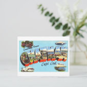  groeten uit Chatham, Massachusetts Briefkaart (Staand voorkant)