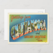 Groeten uit Chattanooga en Lookout Mountain Briefkaart (Voorkant / Achterkant)