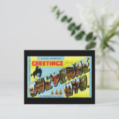 Groeten uit Cheyenne Wyoming Briefkaart (Staand voorkant)