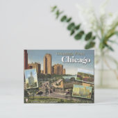 Groeten uit Chicago Briefkaart (Staand voorkant)