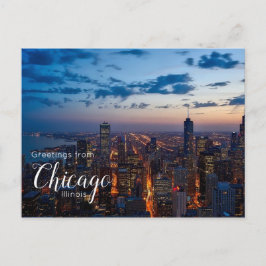 Groeten uit Chicago Illinois  Briefkaart