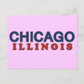 Groeten uit Chicago mis amigos! Briefkaart (Voorkant)