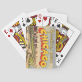  Groeten uit Chicago Speelkaarten (Achterkant)